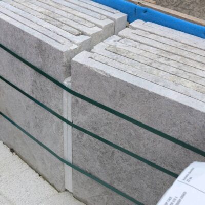 PALLET OF TUNDRA BLUE DROP FACE LIMESTONE SANDBLASTED PAVER 610 X 406MM X 30MM/DROP 60 (SOME ROUGH EDGES) SOLD AS IS PALLET OF TUNDRA BLUE DROP FACE LIMESTONE SANDBLASTED PAVER 610 X 406MM X 30MM/DROP 60 (SOME ROUGH EDGES) SOLD AS IS