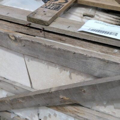 PALLET OF CREMA SIENA LIMESTONE TILE SANDBLASTED 610MM X 406MM X 12MM PALLET OF CREMA SIENA LIMESTONE TILE SANDBLASTED 610MM X 406MM X 12MM