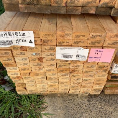 90X45 MGP10 PINE-110/5.1 (THIS PACK IS AGED STOCK AND MAY CONTAIN MOULD AND IS SOLD AS IS)