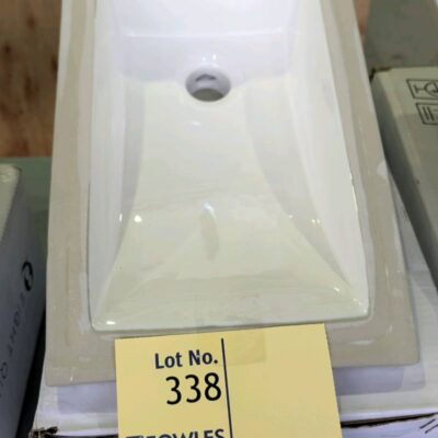 EX SHOWROOM DISPLAY - UNDERMOUNT VANITY BOWL BT015/1 EX SHOWROOM DISPLAY - UNDERMOUNT VANITY BOWL BT015/1
