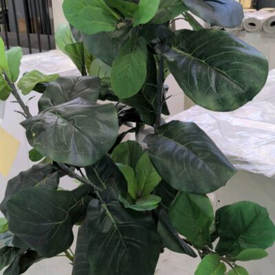 EX STAGING - LOT OF 2 FAUX PLANTS, SOLD AS IS
