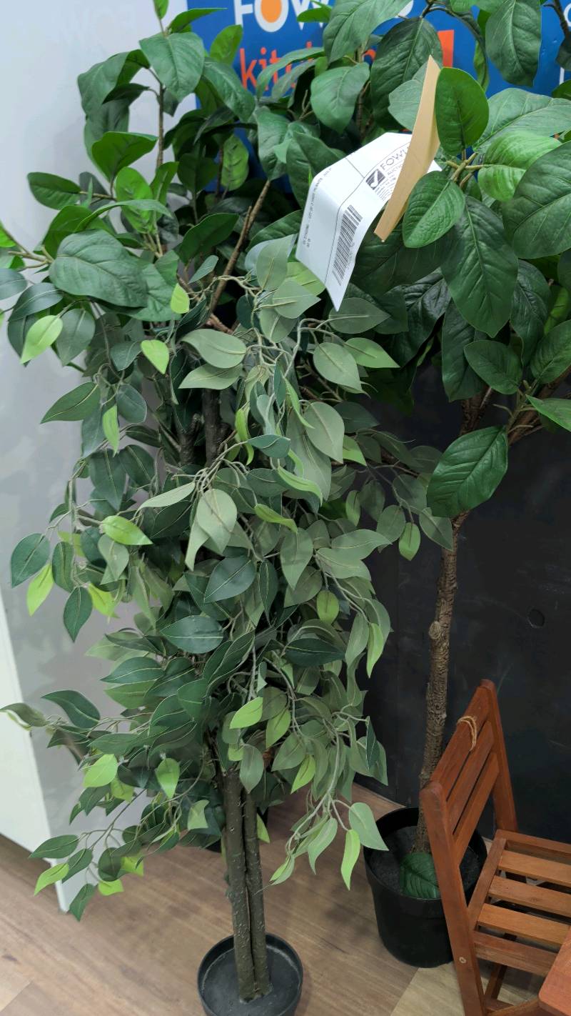 EX STAGING - LOT OF 3 FAUX PLANTS, SOLD AS IS EX STAGING - LOT OF 3 FAUX PLANTS, SOLD AS IS