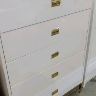 EX DISPLAY - WHITE TALLBOY - SOLD AS IS