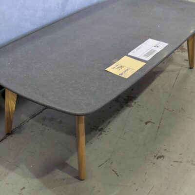EX DISPLAY - OSLO 1350MM MARBLE COFFEE TABLE - CHIPPED EDGE, SOLD AS IS