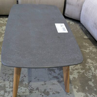 EX DISPLAY - OSLO 1350MM MARBLE COFFEE TABLE - CHIPPED EDGE, SOLD AS IS EX DISPLAY - OSLO 1350MM MARBLE COFFEE TABLE - CHIPPED EDGE, SOLD AS IS