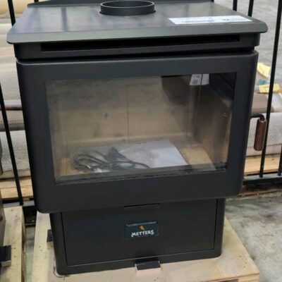 EX DISPLAY METTERS KOSI NO 25, AUSTRALIAN MADE WOOD HEATER, HEATS UP TO 250M2, INBUILT ASH BOX, 3 SPEED FAN, LOW EMISSIONS RRP$3100 SG004-24-0135 3 MONTHS WARRANTY