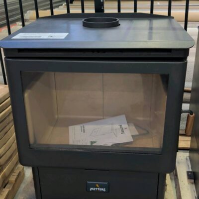 EX DISPLAY METTERS KOSI NO 35 WOOD FIRED HEATER, HEATS UP TO 350M2, LARGE FIREBOX FOR LARGER PIECES, AUSTRALIAN MADE, 3 SPEED FAN, REMOVABLE ASH DRAWER RRP$3600 SG0014-24-0046 3 MONTHS WARRANTY