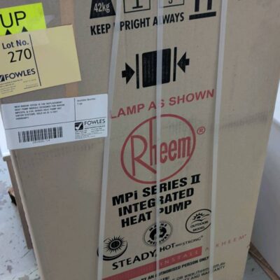 NEW RHEEM 182550 IS THE REPLACEMENT HEAT PUMP MODULE DESIGNED FOR RHEEM MPI/325L & 410L SERIES HEAT PUMP HOT WATER SYSTEMS, SOLD AS IS 14 DAY WARRANTY