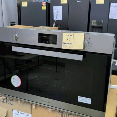 NEW ARTUSI AO960X S/STEEL 900MM ELECTRIC OVEN, 9 FUNCTIONS INCLUDING PIZZA, ELECTRONIC TOUCH CONTROLS, TRIPLE GLAZED DOOR WITH 14 DAY WARRANTY NEW ARTUSI AO960X S/STEEL 900MM ELECTRIC OVEN, 9 FUNCTIONS INCLUDING PIZZA, ELECTRONIC TOUCH CONTROLS, TRIPLE GLAZED DOOR WITH 14 DAY WARRANTY
