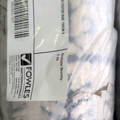 NEW PATTERNED POLYESTER RUG 190CM X 280CM NEW PATTERNED POLYESTER RUG 190CM X 280CM