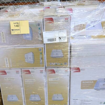 PALLET OF VANITY BOWLS SOLD AS IS PALLET OF VANITY BOWLS SOLD AS IS