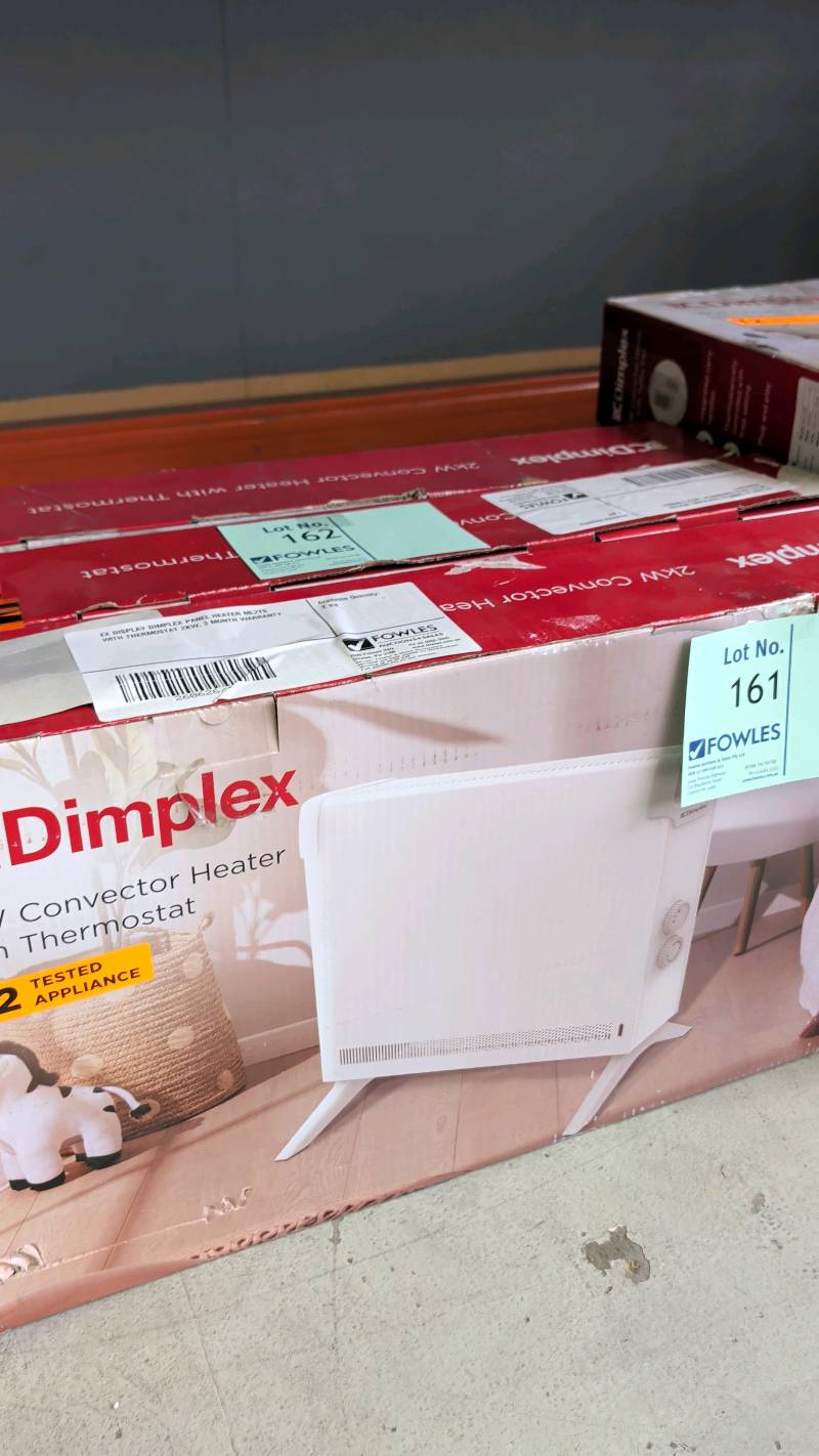 EX DISPLAY DIMPLEX PANEL HEATER ML2TS WITH THERMOSTAT 2KW, 3 MONTH WARRANTY EX DISPLAY DIMPLEX PANEL HEATER ML2TS WITH THERMOSTAT 2KW, 3 MONTH WARRANTY