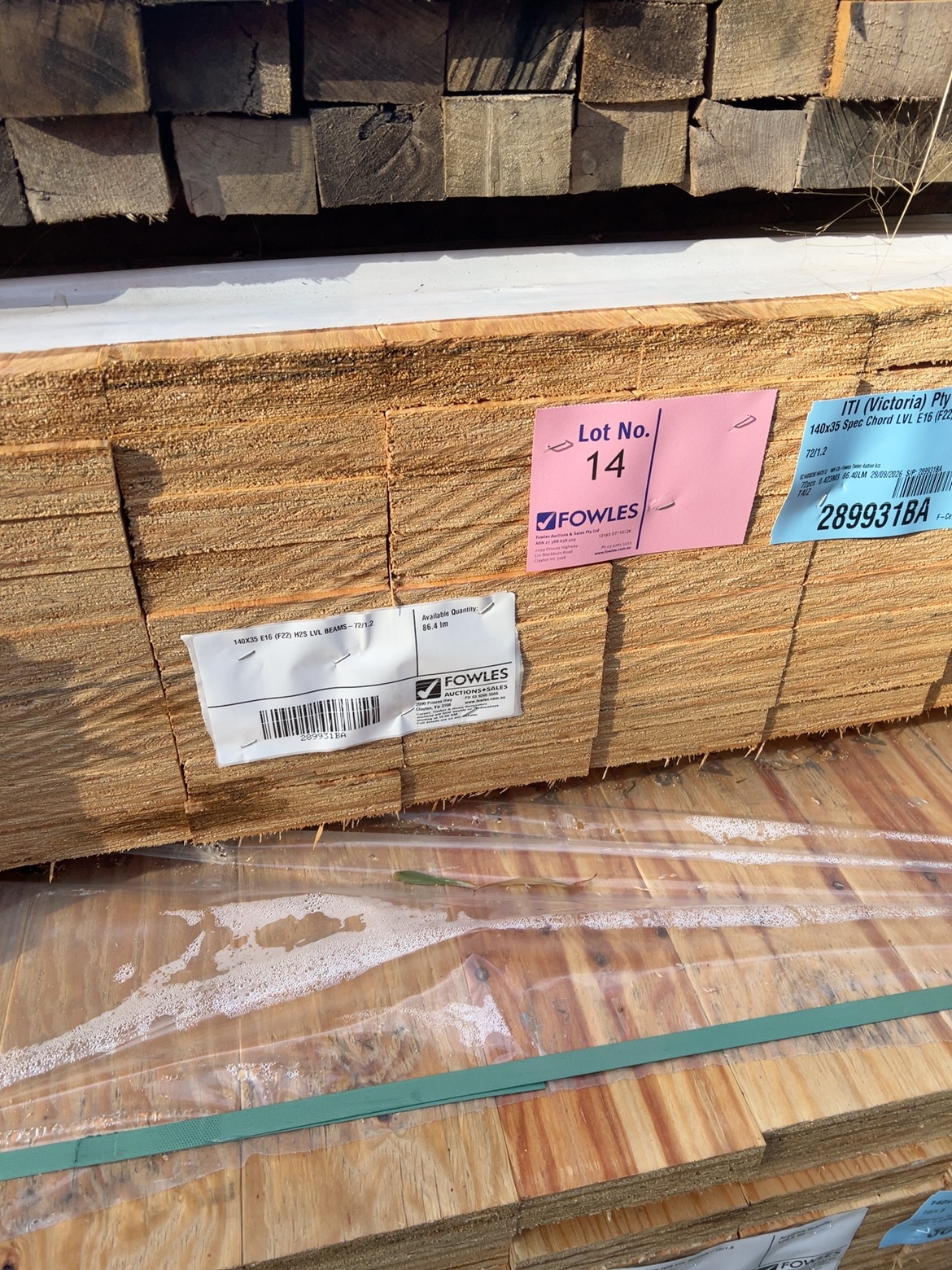 140X35 E16 (F22) H2S LVL BEAMS-72/1.2 140X35 E16 (F22) H2S LVL BEAMS-72/1.2