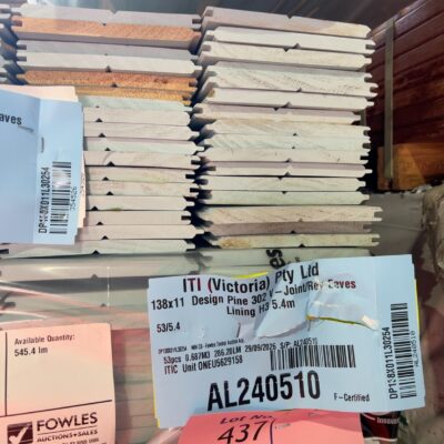 138X11 H3 DESIGN PINE VJ/REV EAVES LINING-101/5.4 (PACK NO'S 354526 & AL240510 IN 1 PACK) 138X11 H3 DESIGN PINE VJ/REV EAVES LINING-101/5.4 (PACK NO'S 354526 & AL240510 IN 1 PACK)