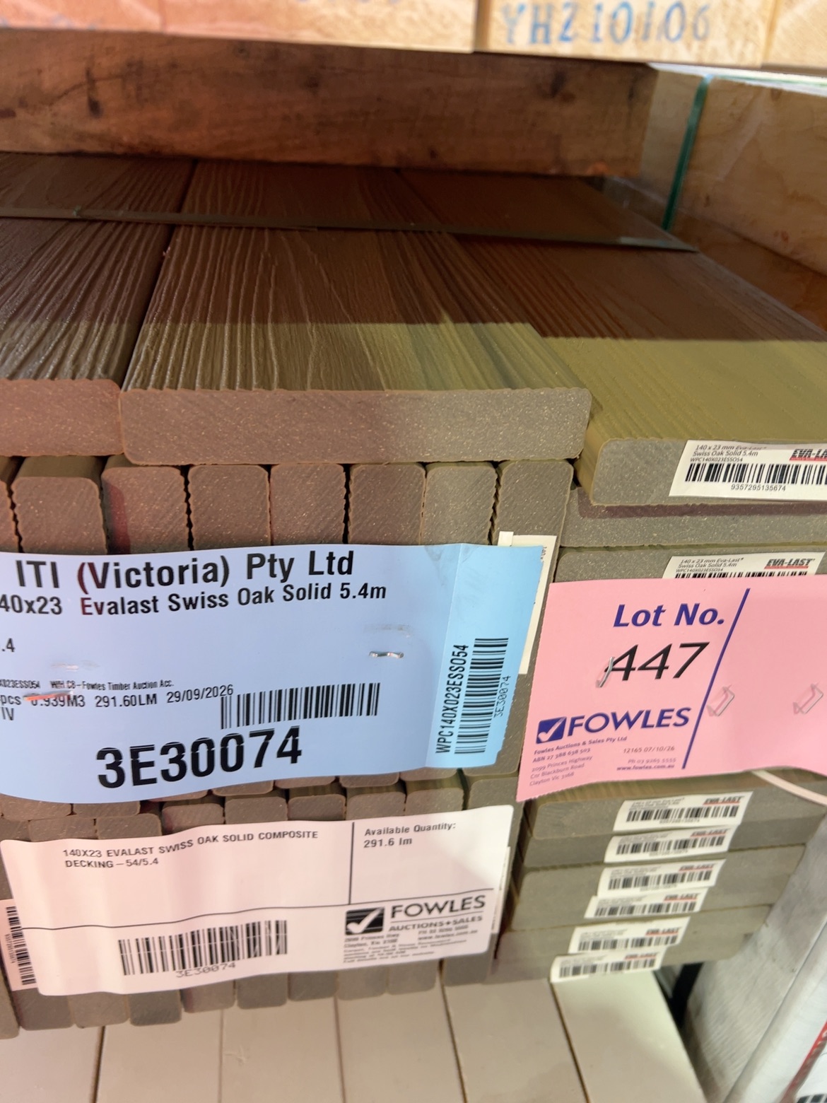 140X23 EVALAST SWISS OAK SOLID COMPOSITE DECKING-54/5.4 140X23 EVALAST SWISS OAK SOLID COMPOSITE DECKING-54/5.4