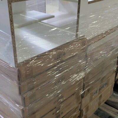 PALLET OF ASSORTED KITCHEN CABINETS, SOLD AS IS PALLET OF ASSORTED KITCHEN CABINETS, SOLD AS IS