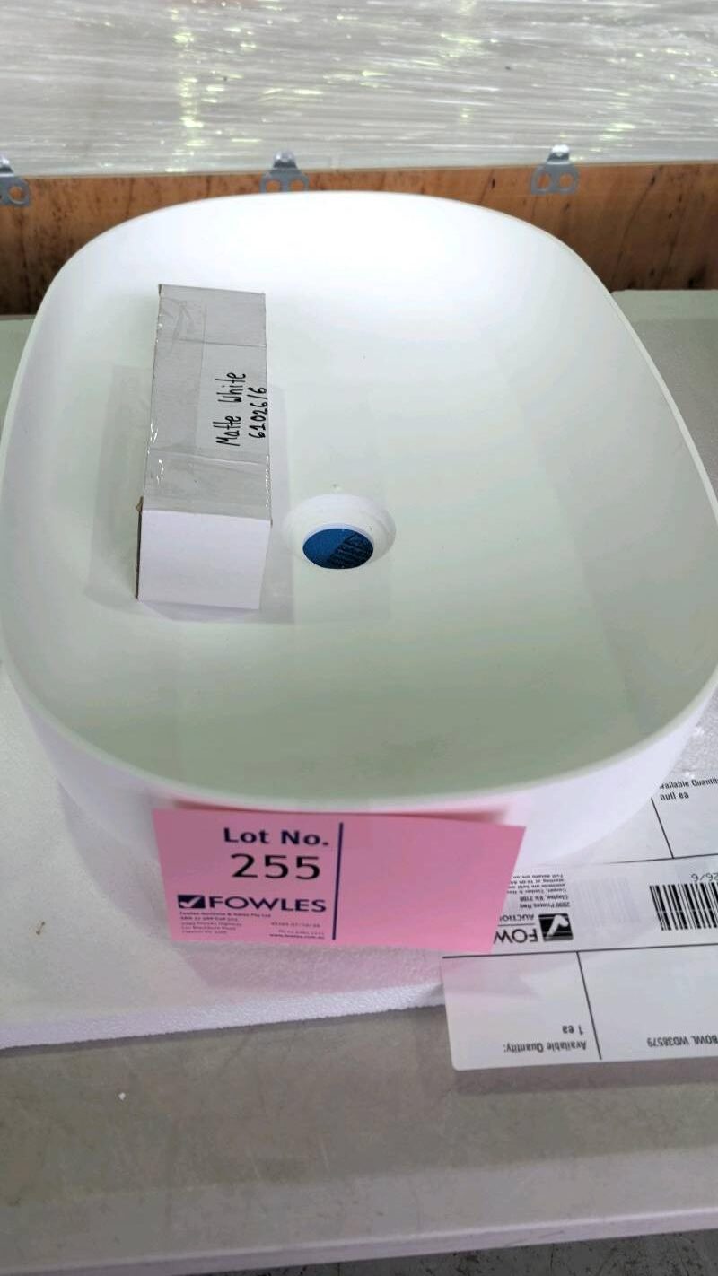 NEW SOLID SURFACE VANITY BOWL WD38579 NEW SOLID SURFACE VANITY BOWL WD38579