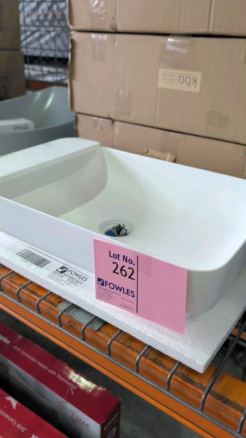NEW SOLID SURFACE VANITY BOWL WD38578T NEW SOLID SURFACE VANITY BOWL WD38578T