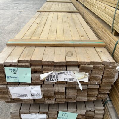 70X22 TAN E H3 TREATED PINE DECKING-156/4.8