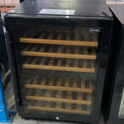 BRAND NEW SMART OUTDOOR LIVING, DUAL ZONE UNDER COUNTER WINE FRIDGE, SMAWC54DN, WITH ACTIVE CARBON FILTER WITH TRIPLE VENTILATION SYSTEM, UV COATED DOOR, LOCKABLE, 6 WOOD SHELVES, DIGITAL TEMP DISPLAY, ANTI VIBRATION SYSTEM, RRP$1799 WITH 12 MONTH WARRANTY BRAND NEW SMART OUTDOOR LIVING, DUAL ZONE UNDER COUNTER WINE FRIDGE, SMAWC54DN, WITH ACTIVE CARBON FILTER WITH TRIPLE VENTILATION SYSTEM, UV COATED DOOR, LOCKABLE, 6 WOOD SHELVES, DIGITAL TEMP DISPLAY, ANTI VIBRATION SYSTEM, RRP$1799 WITH 12 MONTH WARRANTY