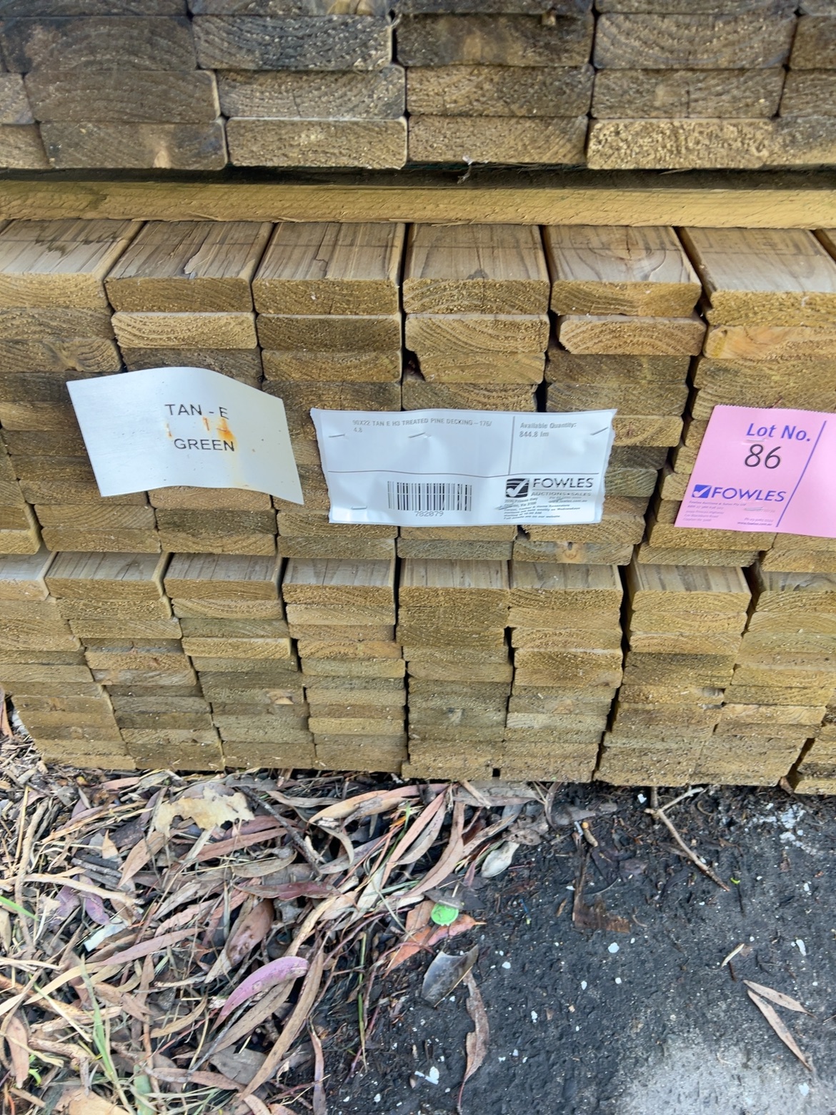 90X22 TAN E H3 TREATED PINE DECKING-176/4.8 90X22 TAN E H3 TREATED PINE DECKING-176/4.8