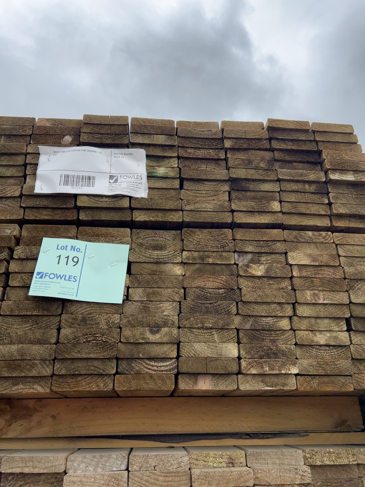 90X22 TAN E H3 TREATED PINE DECKING 176/3.6 90X22 TAN E H3 TREATED PINE DECKING 176/3.6