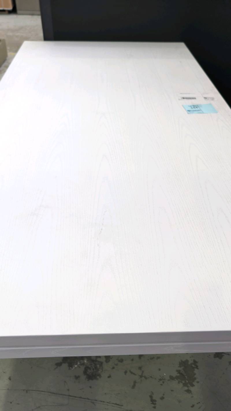 EX DISPLAY CALLIE 2400MM WHITE OAK DINING TABLE SOLD AS IS EX DISPLAY CALLIE 2400MM WHITE OAK DINING TABLE SOLD AS IS