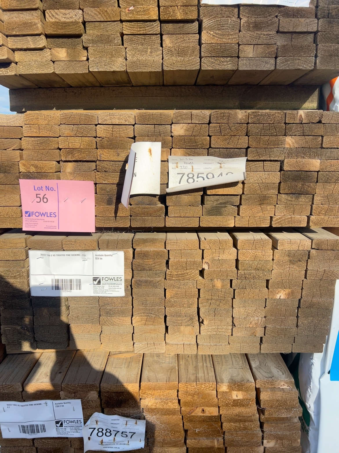 70X22 TAN E H3 TREATED PINE DECKING-220/4.2 70X22 TAN E H3 TREATED PINE DECKING-220/4.2