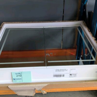 NEW 900MM X 750MM SHAVING CABINET PSH-9075MW **LED LIGHTS ARE FAULTY, MAY WORK INTERMITTANTLY, SOLD AS A CABINET ONLY, NO WARRANTY ON LIGHTS** NEW 900MM X 750MM SHAVING CABINET PSH-9075MW **LED LIGHTS ARE FAULTY, MAY WORK INTERMITTANTLY, SOLD AS A CABINET ONLY, NO WARRANTY ON LIGHTS**