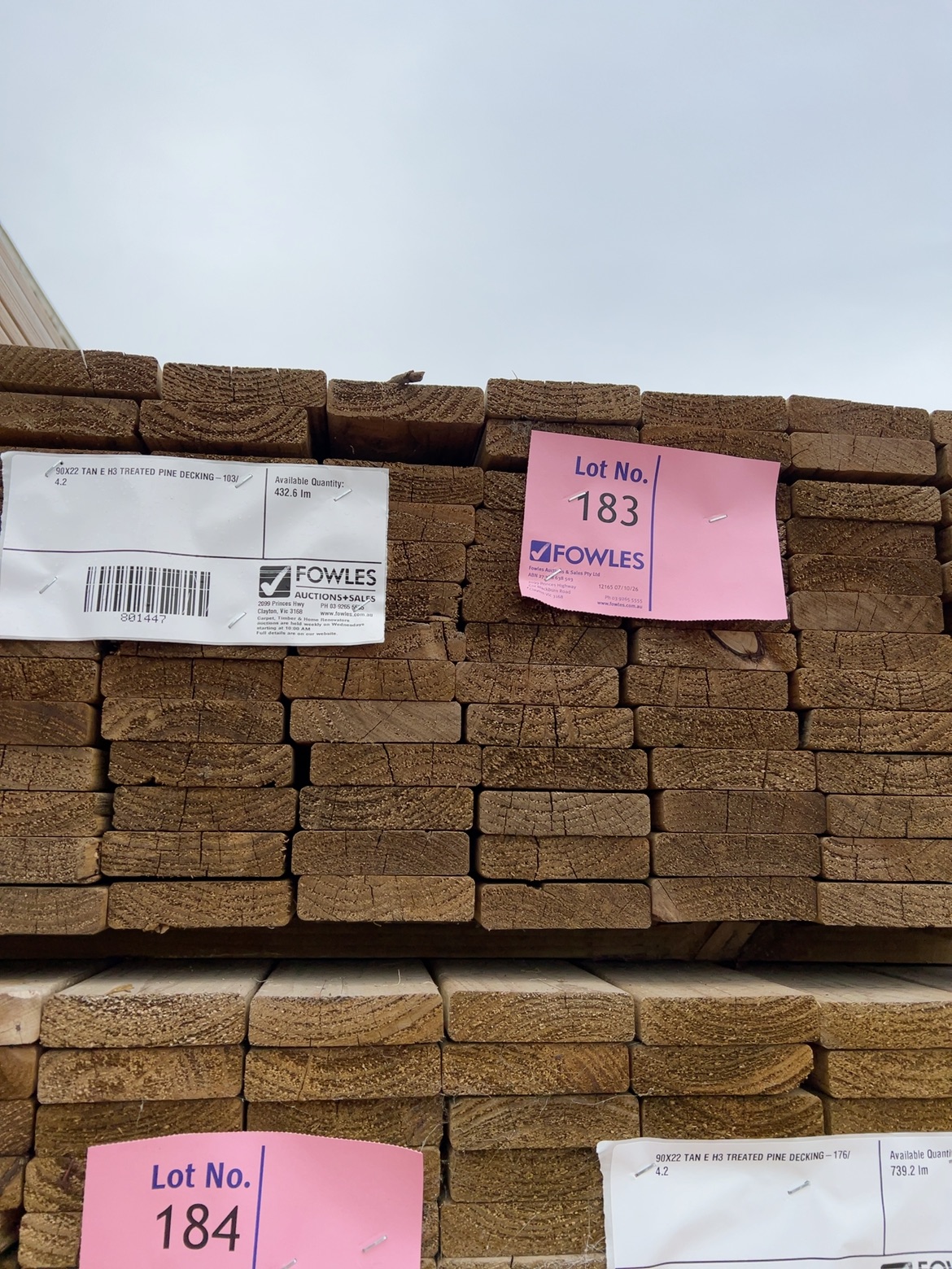 90X22 TAN E H3 TREATED PINE DECKING-103/4.2 90X22 TAN E H3 TREATED PINE DECKING-103/4.2