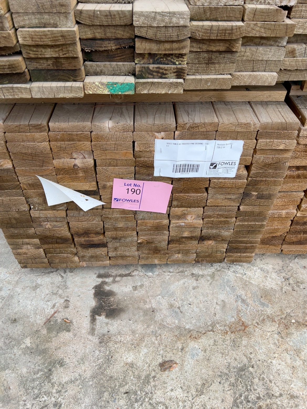 90X22 TAN E H3 TREATED PINE DECKING-176/4.2 90X22 TAN E H3 TREATED PINE DECKING-176/4.2