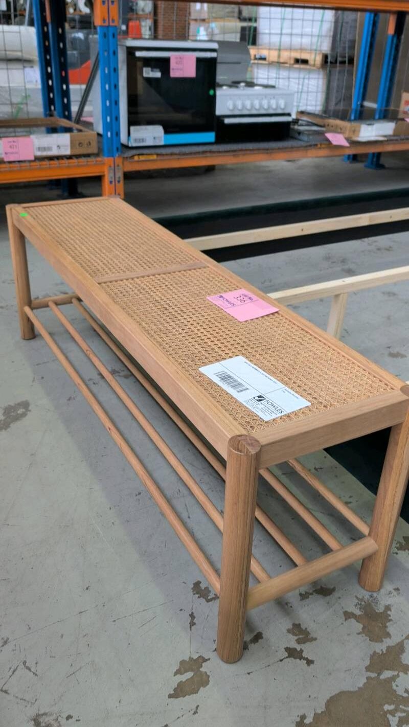 NEW LOLA MESSMATE & RATTAN BENCH SEAT NEW LOLA MESSMATE & RATTAN BENCH SEAT