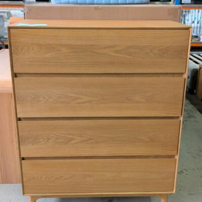 NEW EVANS AMERICAN OAK TALLBOY NEW EVANS AMERICAN OAK TALLBOY