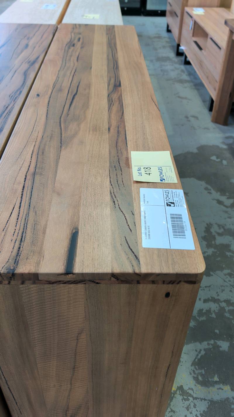 EX DISPLAY SAMARA MARRI TIMBER BUFFET 2000MM SOLD AS IS EX DISPLAY SAMARA MARRI TIMBER BUFFET 2000MM SOLD AS IS