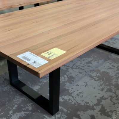 EX DISPLAY SOUTH WHARF 2400MM TASMANIAN OAK DINING TABLE SOLD AS IS