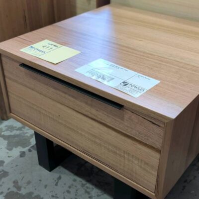 EX DISPLAY SOUTH WHARF LAMP TABLE, TASMANIAN OAK SOLD AS IS