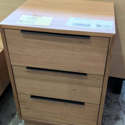EX DISPLAY SOUTH WHARF UNDER DESK STORAGE DRAWERS, TASMANIAN OAK SOLD AS IS