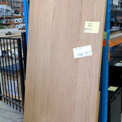 EX DISPLAY BOND 2100MM AMERICAN OAK DINING TABLE, CURVED EDGES, SOLD AS IS **NO SCREWS SUPPLIED, SOLD AS IS**