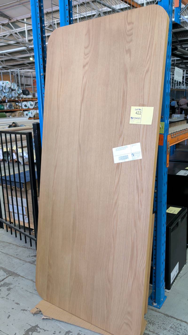 EX DISPLAY BOND 2100MM AMERICAN OAK DINING TABLE, CURVED EDGES, SOLD AS IS **NO SCREWS SUPPLIED, SOLD AS IS** EX DISPLAY BOND 2100MM AMERICAN OAK DINING TABLE, CURVED EDGES, SOLD AS IS **NO SCREWS SUPPLIED, SOLD AS IS**