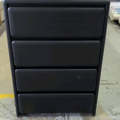 SAMPLE - JUNO BLACK OAK TALLBOY SOLD AS IS SAMPLE - JUNO BLACK OAK TALLBOY SOLD AS IS
