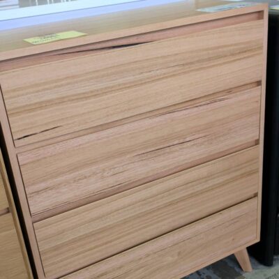 SAMPLE - VOGUE TALLBOY, TASMANIAN OAK SOLD AS IS