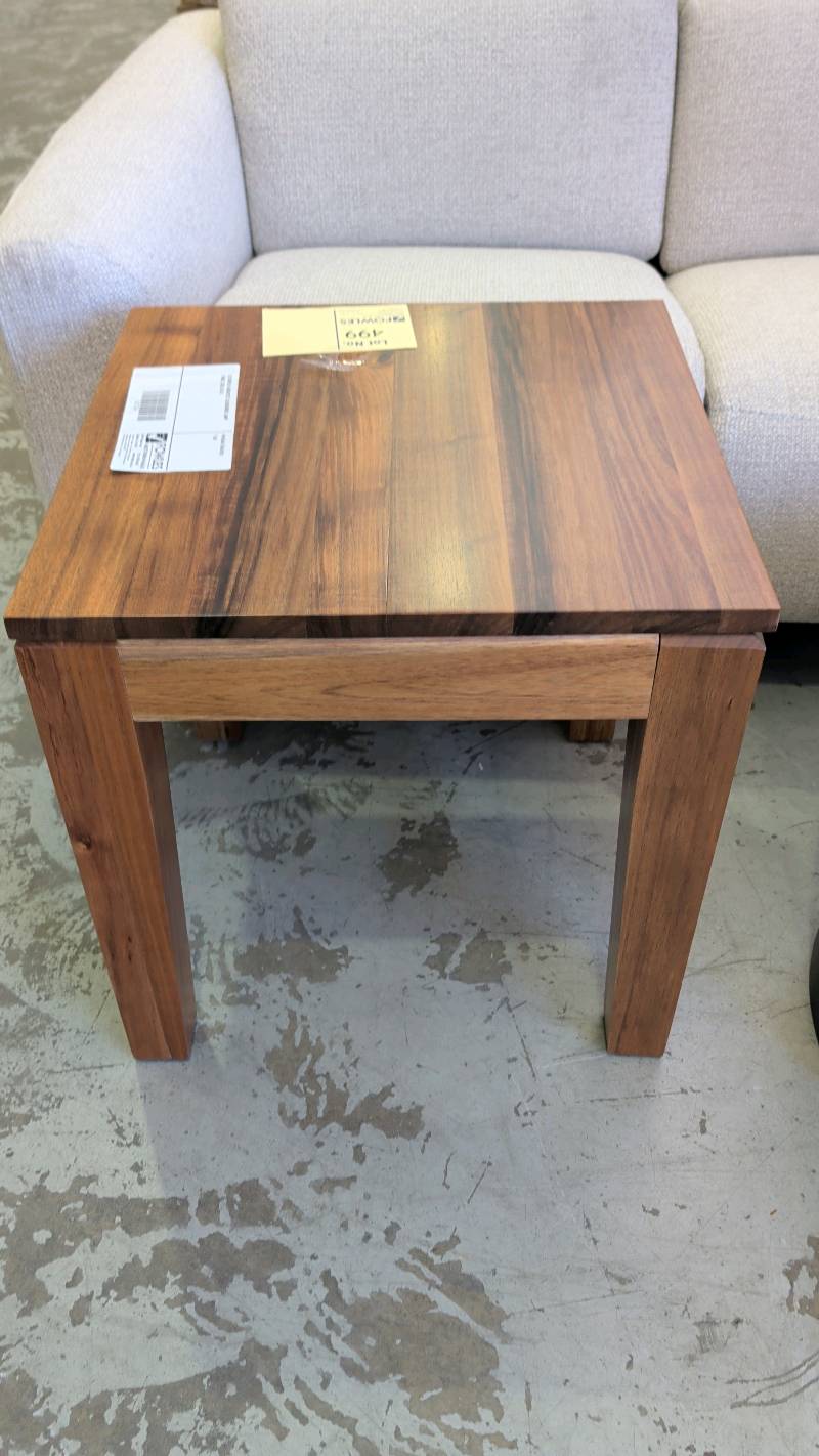 EX DISPLAY ARCHITECT BLACKWOOD LAMP TABLE, SOLD AS IS EX DISPLAY ARCHITECT BLACKWOOD LAMP TABLE, SOLD AS IS