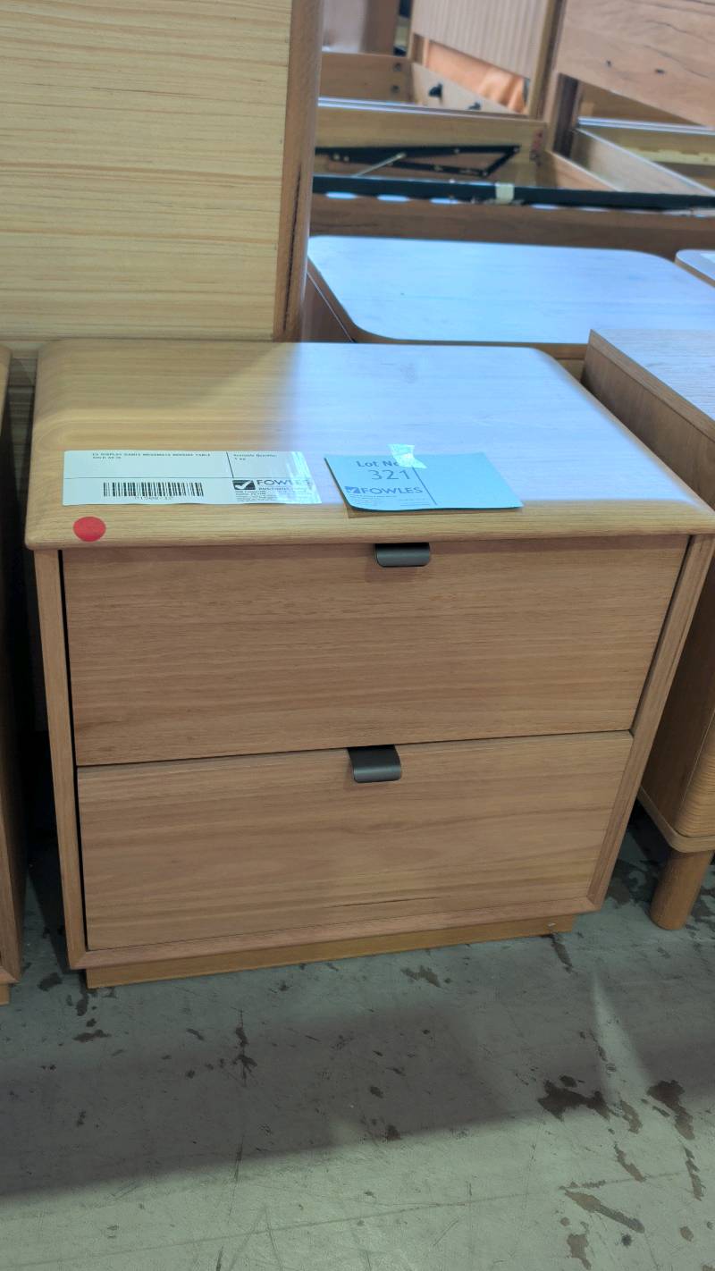 EX DISPLAY DANTE MESSMATE BEDSIDE TABLE SOLD AS IS EX DISPLAY DANTE MESSMATE BEDSIDE TABLE SOLD AS IS
