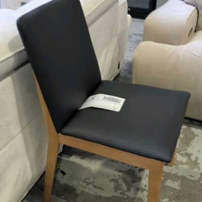 SAMPLE - OSLO LEATHER DINING CHAIR SOLD AS IS SAMPLE - OSLO LEATHER DINING CHAIR SOLD AS IS