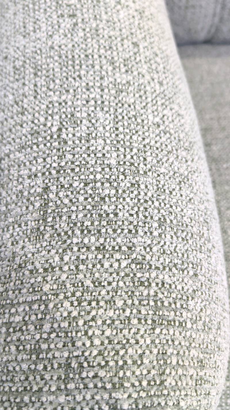 EX DISPLAY LOREO 3 SEATER COUCH, HONEYDEW FABRIC, SOLD AS IS EX DISPLAY LOREO 3 SEATER COUCH, HONEYDEW FABRIC, SOLD AS IS