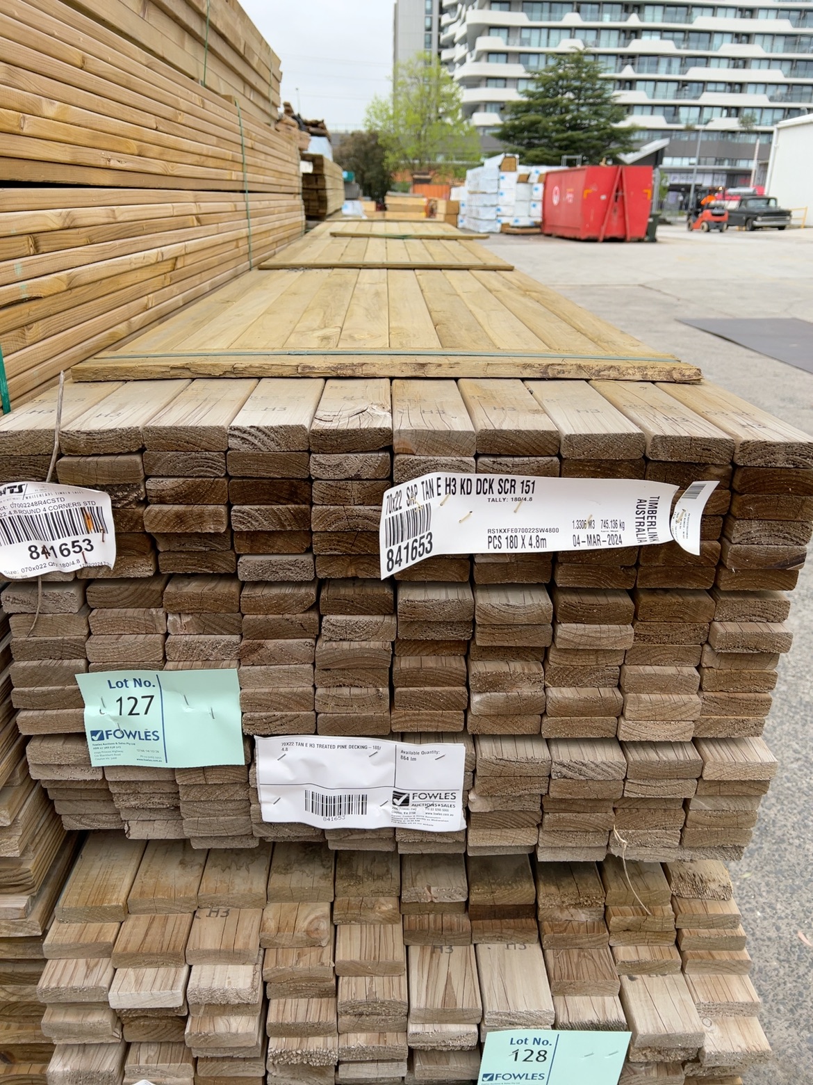 70X22 TAN E H3 TREATED PINE DECKING-180/4.8 70X22 TAN E H3 TREATED PINE DECKING-180/4.8