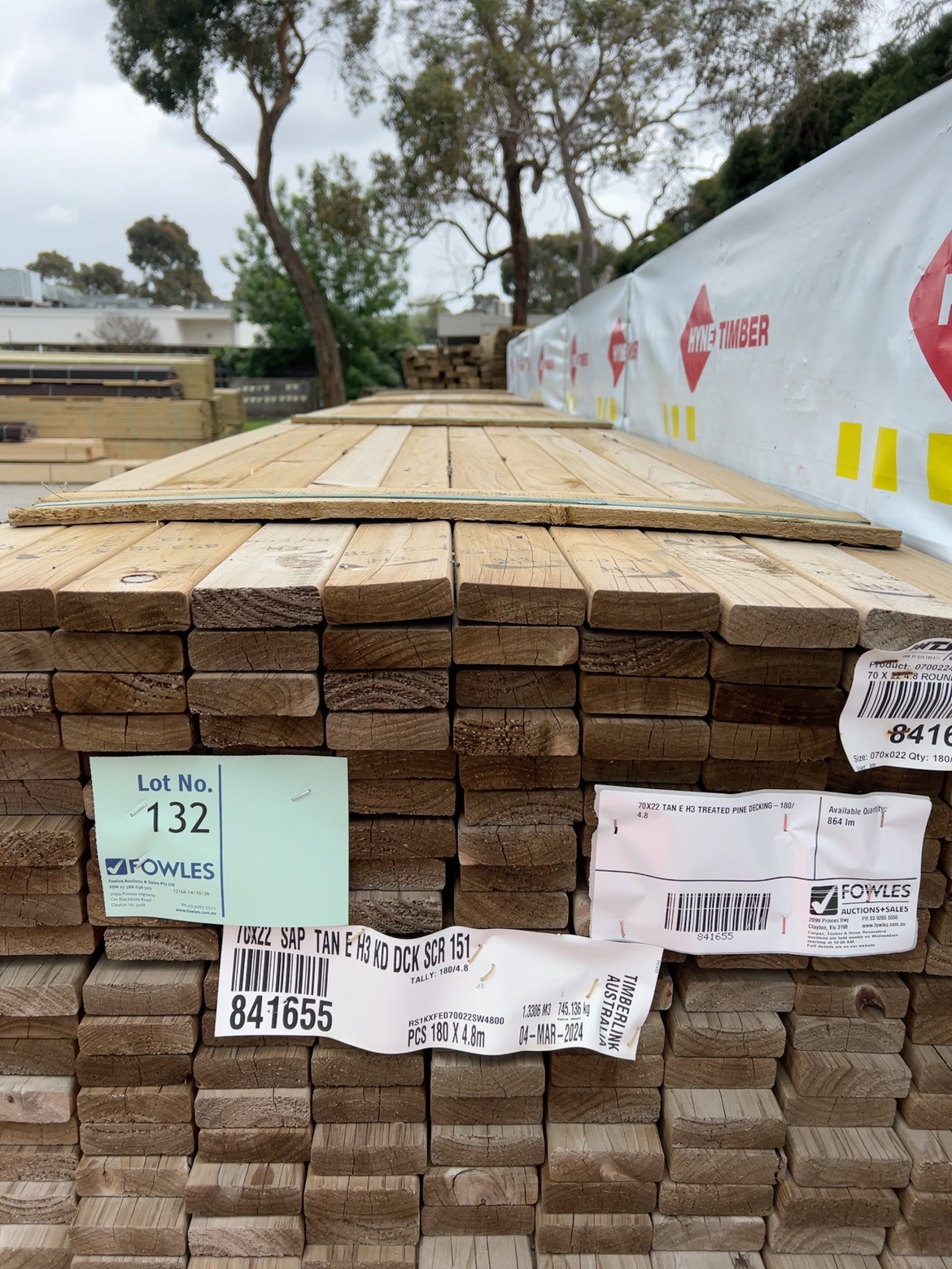 70X22 TAN E H3 TREATED PINE DECKING-180/4.8 70X22 TAN E H3 TREATED PINE DECKING-180/4.8