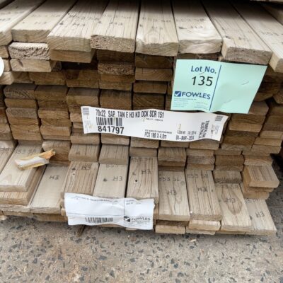 70X22 TAN E H3 TREATED PINE DECKING-180/4.8