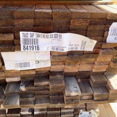 70X22 H3 TAN E TREATED PINE DECKING-180/4.8 70X22 H3 TAN E TREATED PINE DECKING-180/4.8