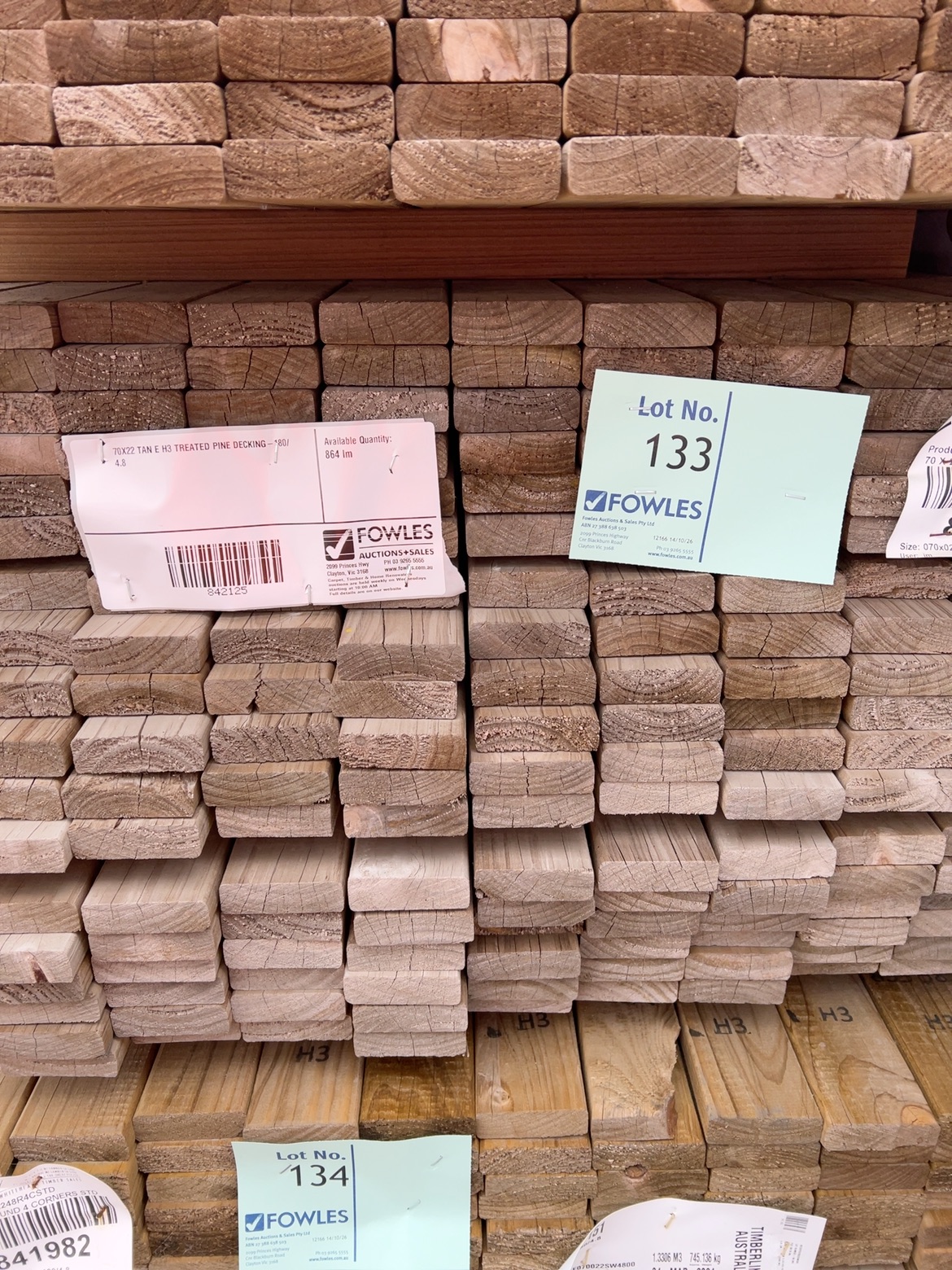 70X22 TAN E H3 TREATED PINE DECKING-180/4.8 70X22 TAN E H3 TREATED PINE DECKING-180/4.8
